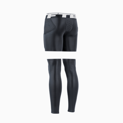 Padded Girdle with Leg Sleeves