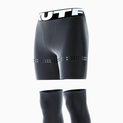 Compression Shorts with Leg Sleeves