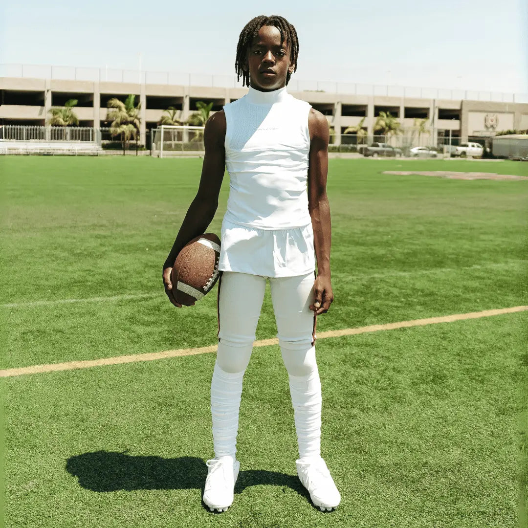 Youth Sleeveless Turtleneck Compression+ Shirt