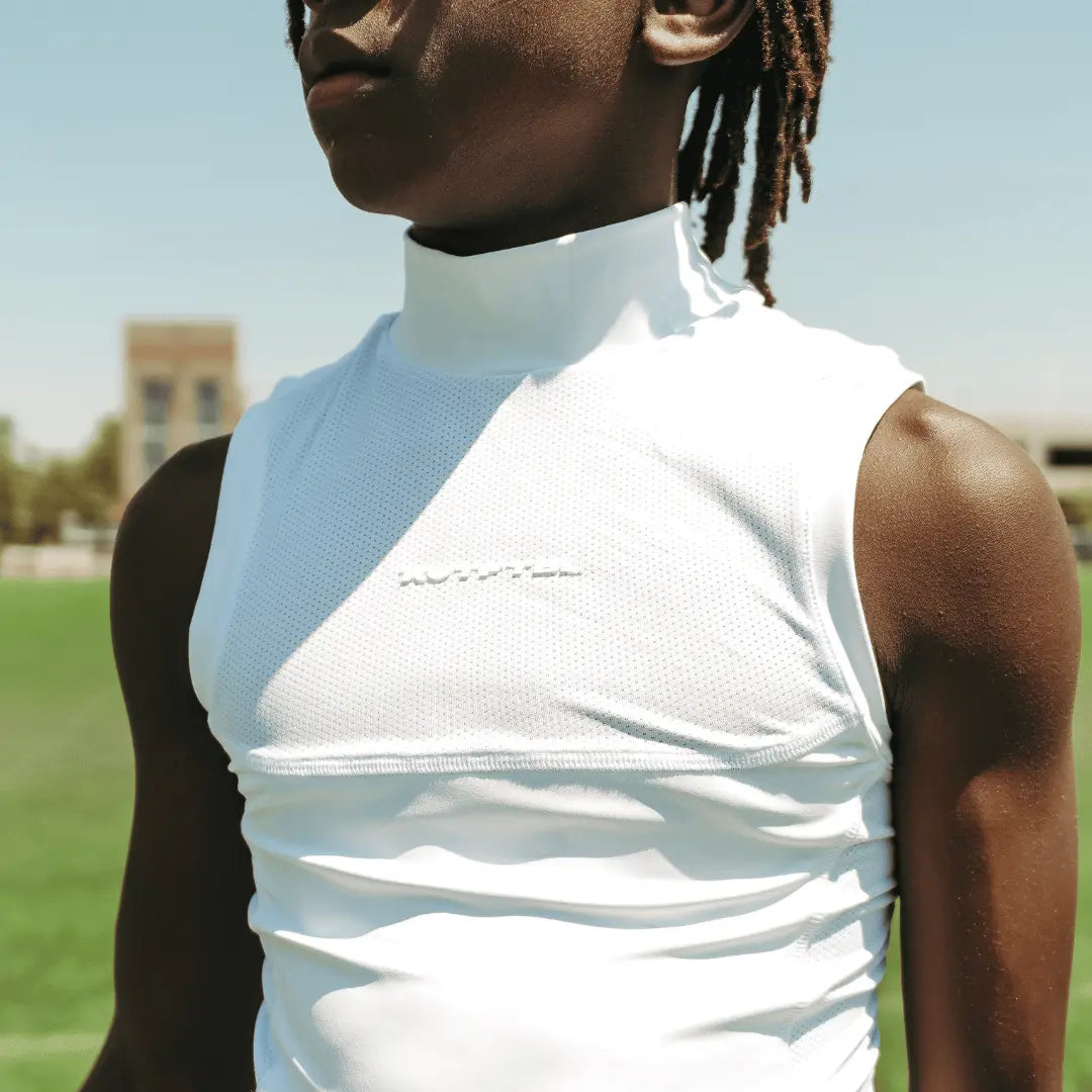 Youth Sleeveless Turtleneck Compression+ Shirt