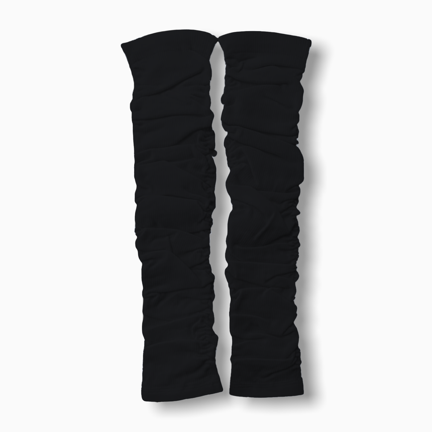 Century Star Leg Sleeves for Men Football Calf Compression Sleeve Men Leg  Warmers for Men Scrunched Socks Backplate Football Medium Black