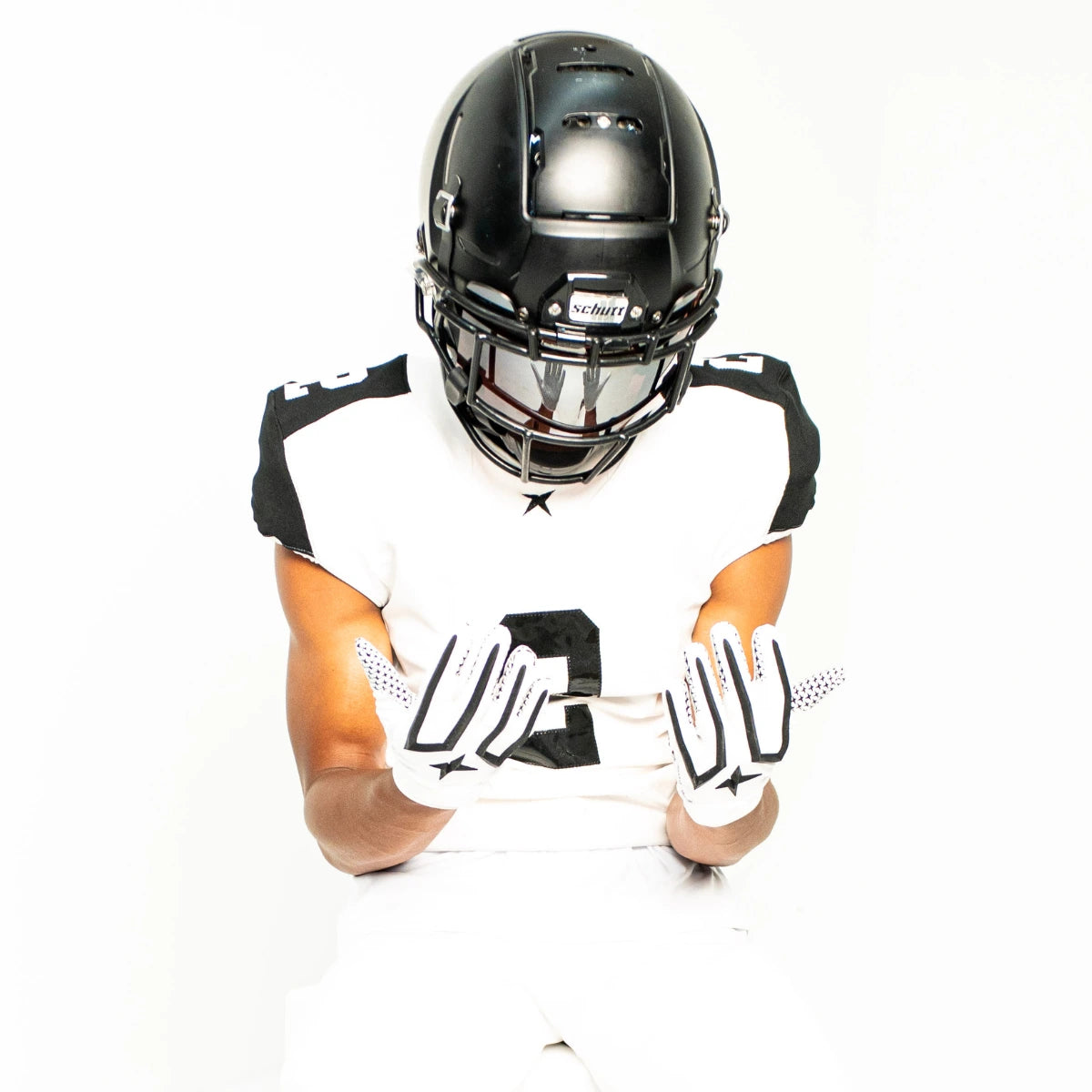 Stryke Pro Padded Football Gloves