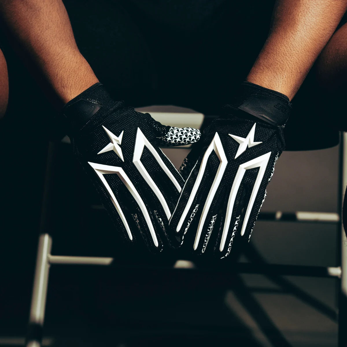 Stryke Pro Padded Football Gloves