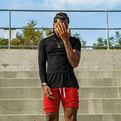 Right Arm Long Turtleneck Compression+ Shirt