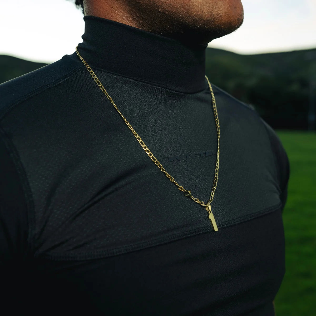 Right Arm Long Turtleneck Compression+ Shirt