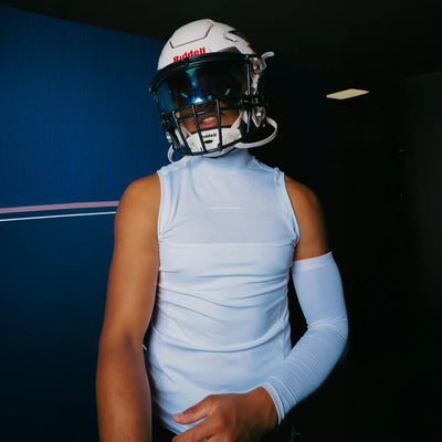 Sleeveless Turtleneck Compression Shirt