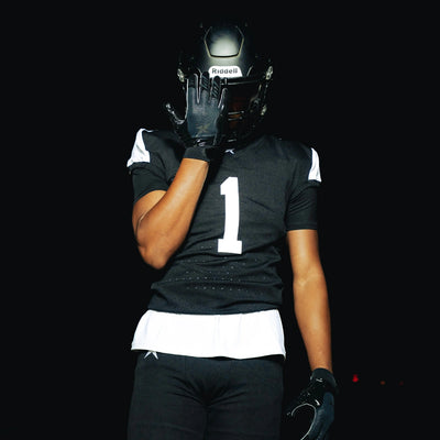 Two-Tone Short Sleeve Turtleneck Compression+ Shirt