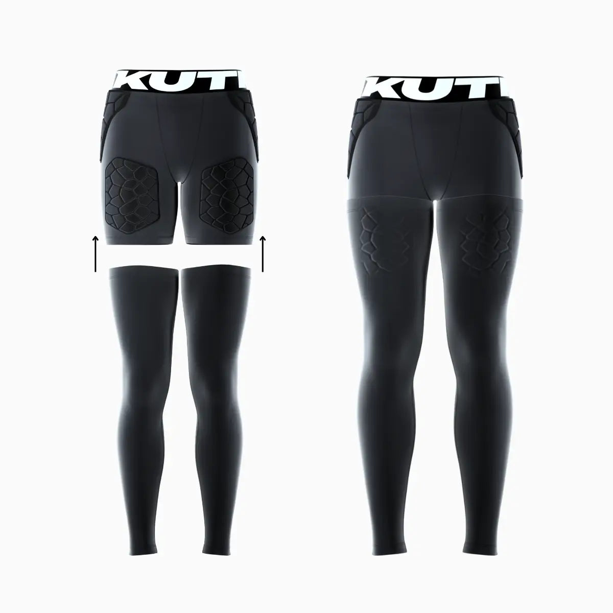 Padded Girdle with Leg Sleeves