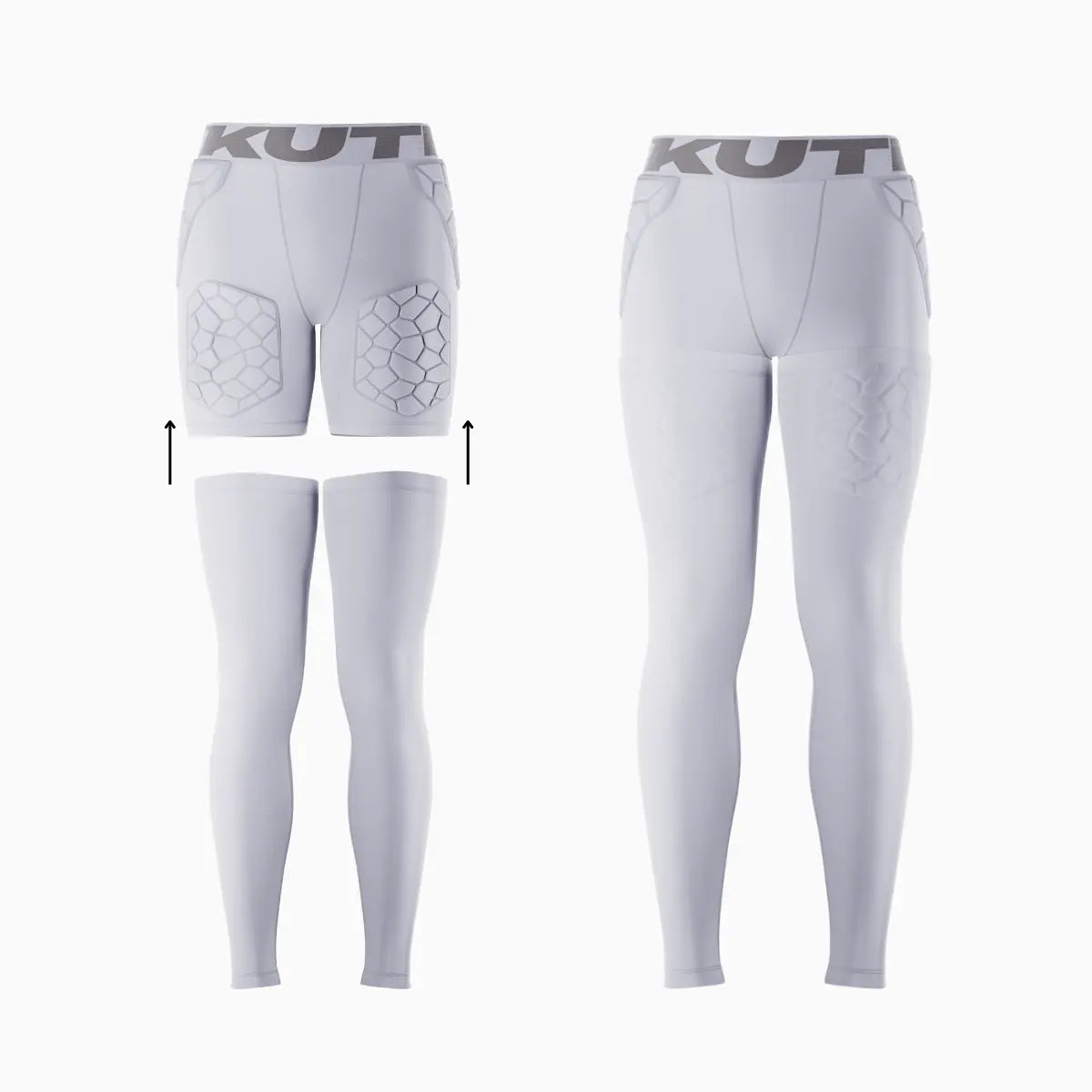 Padded Girdle with Leg Sleeves